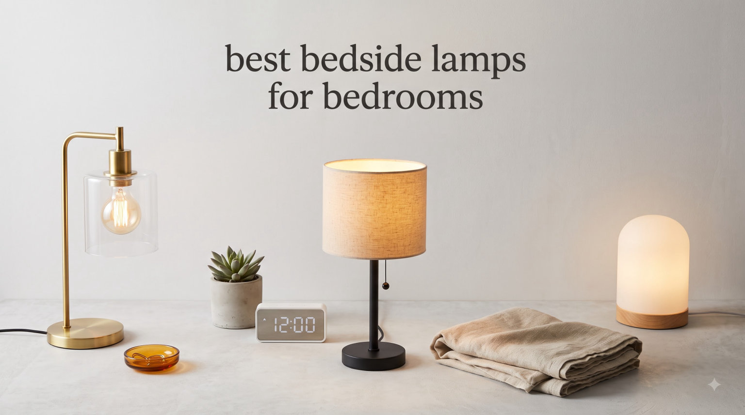 best bedside lamps for bedrooms