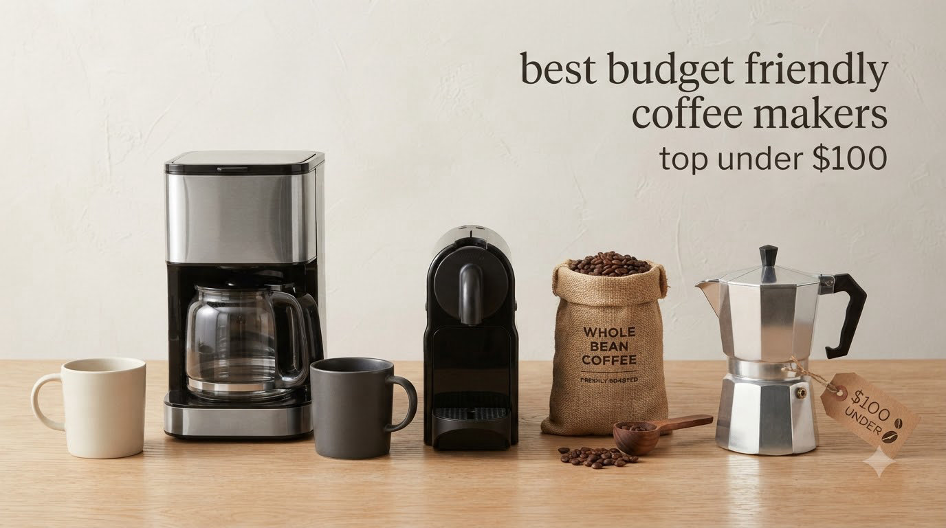 best budget friendly coffee makers top under $100