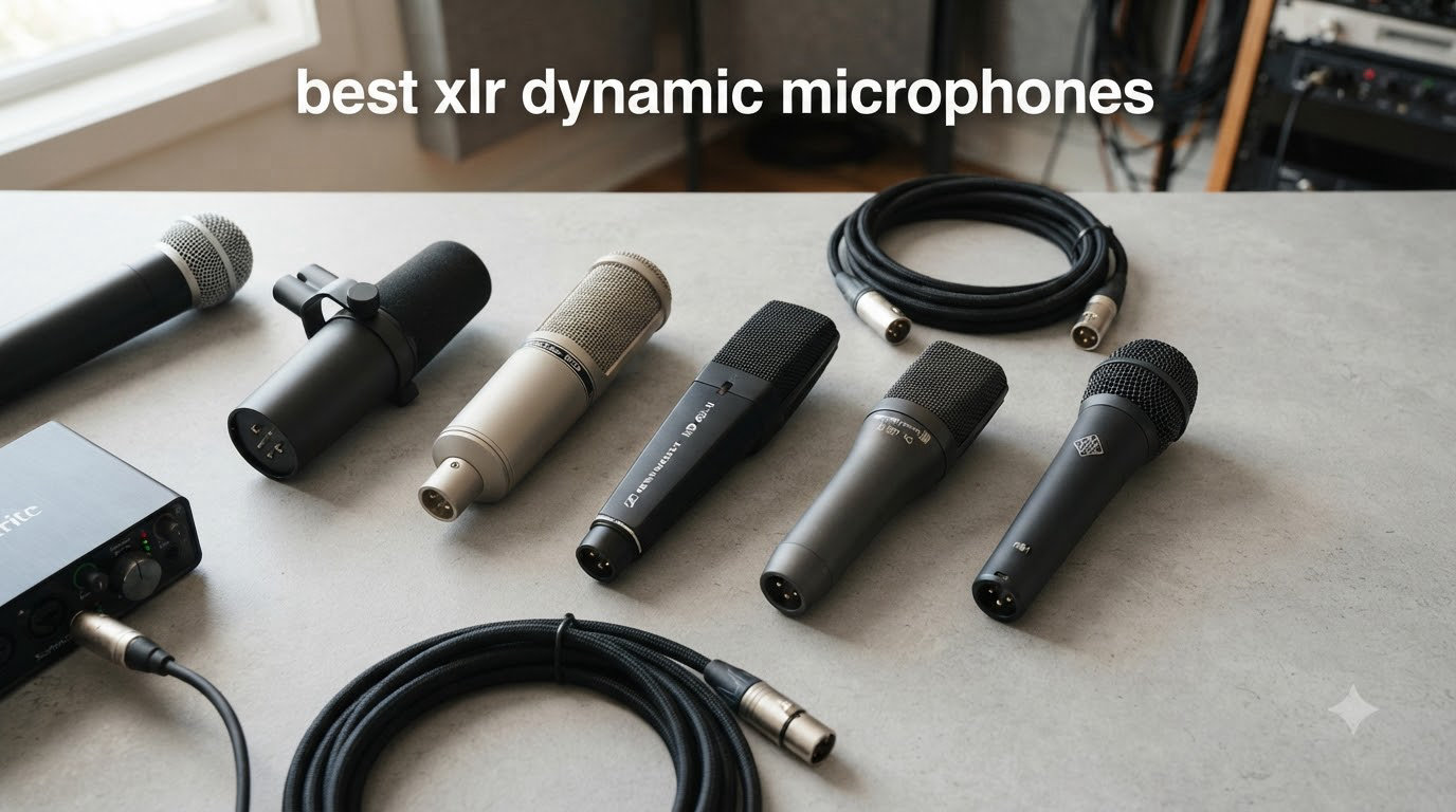 best xlr dynamic microphones