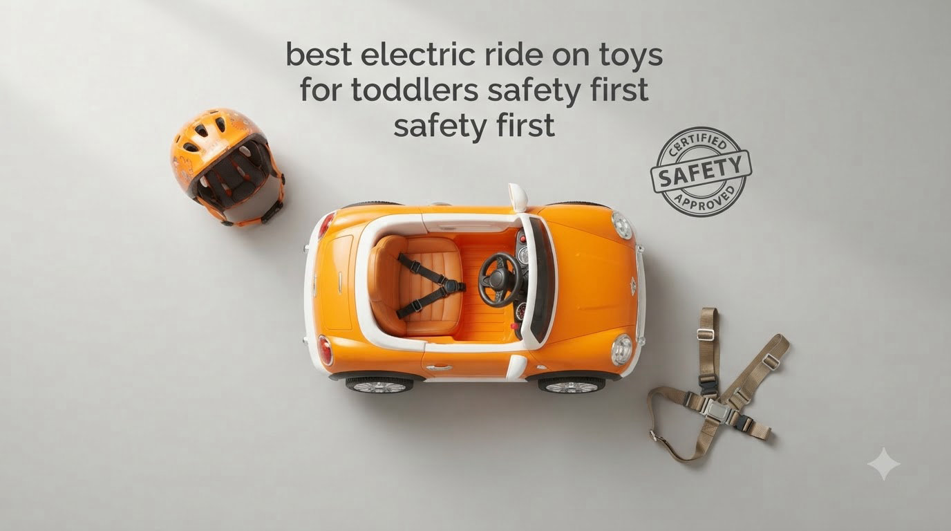 best electric ride on toys for toddlers safety first