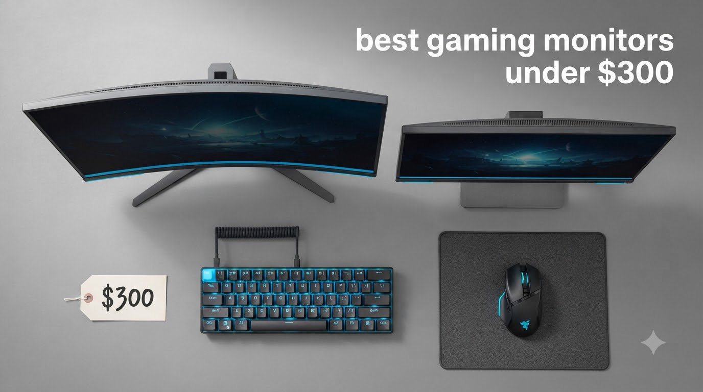 best gaming monitors under $300