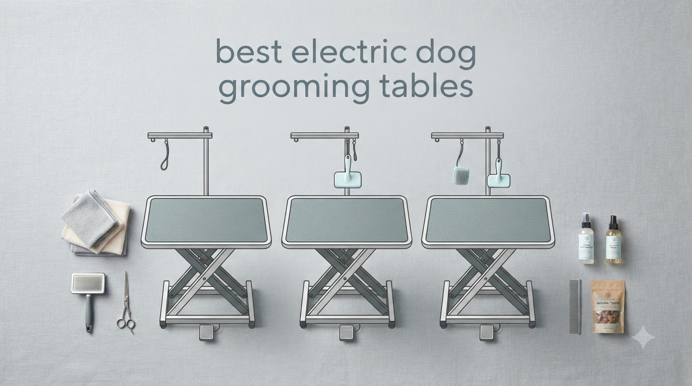 best electric dog grooming tables