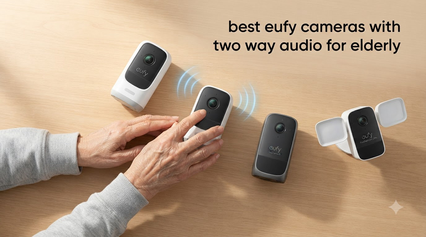 best eufy cameras with two way audio for elderly