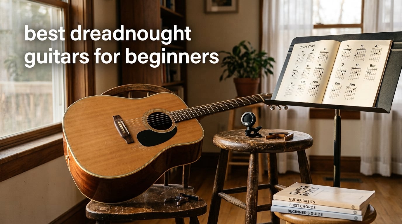 best dreadnought guitars for beginners
