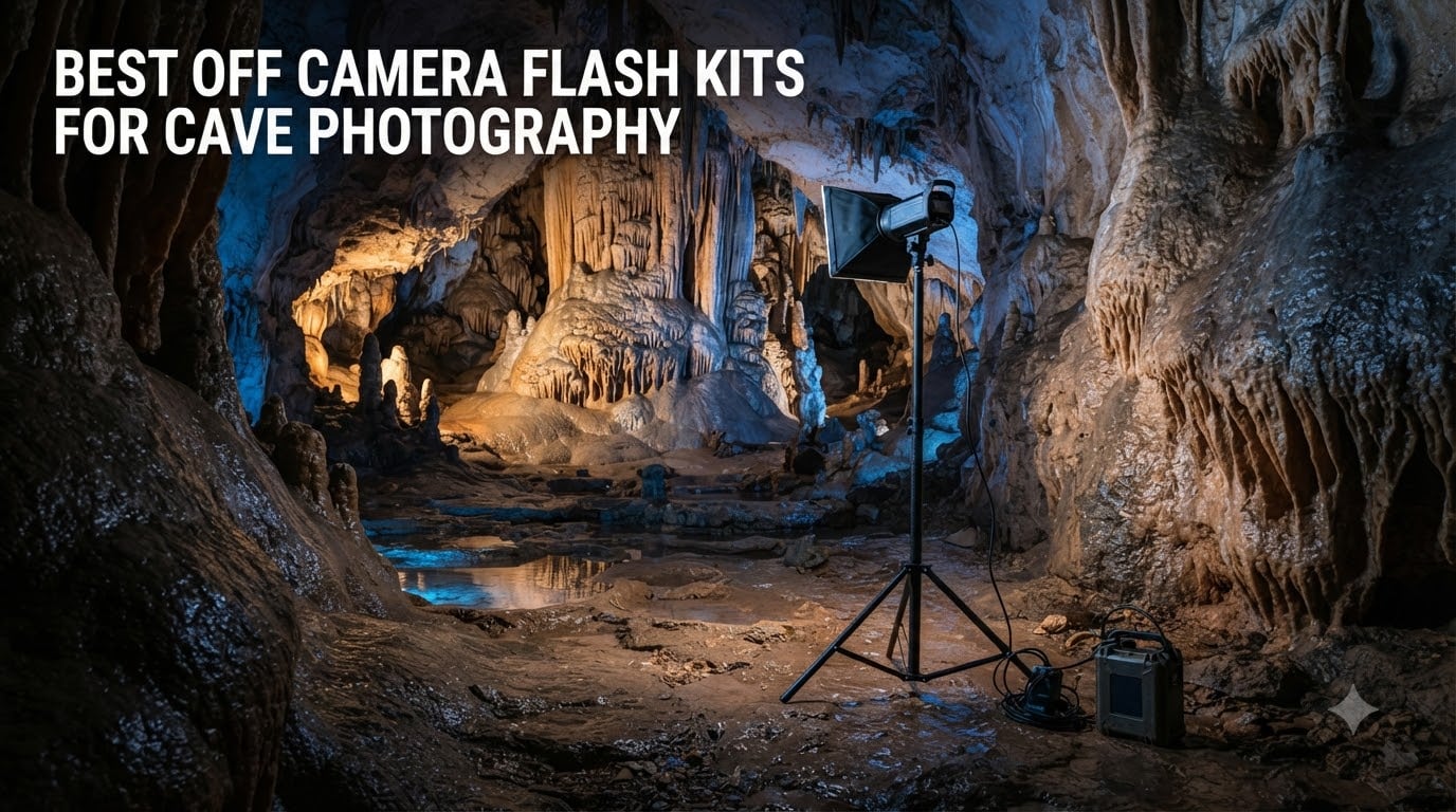 best off camera flash kits for cave photography