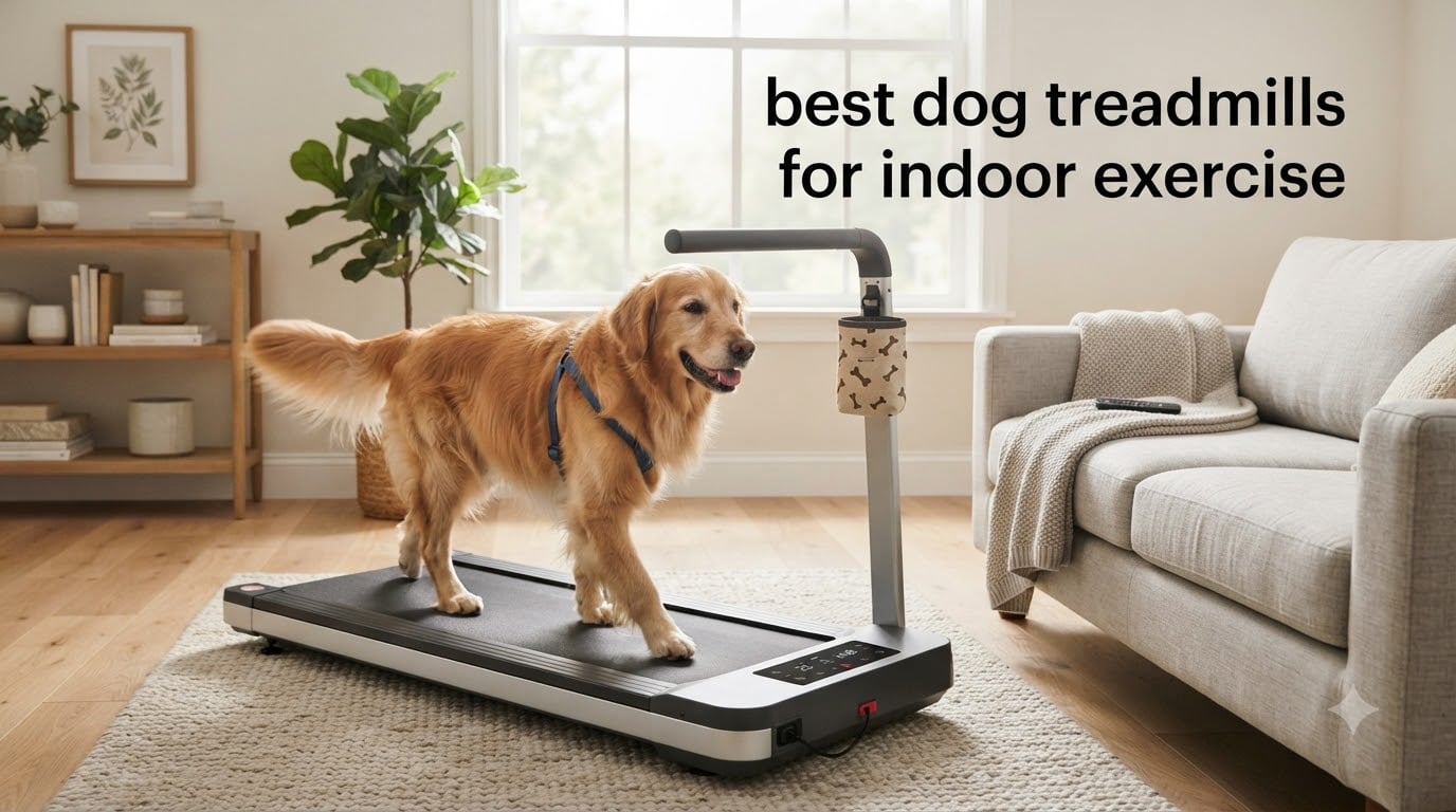 best dog treadmills for indoor exercise