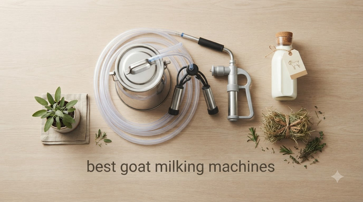 best goat milking machines