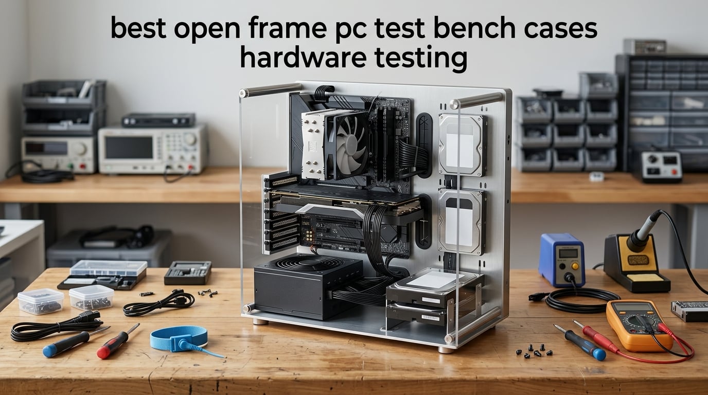 best open frame pc test bench cases hardware testing