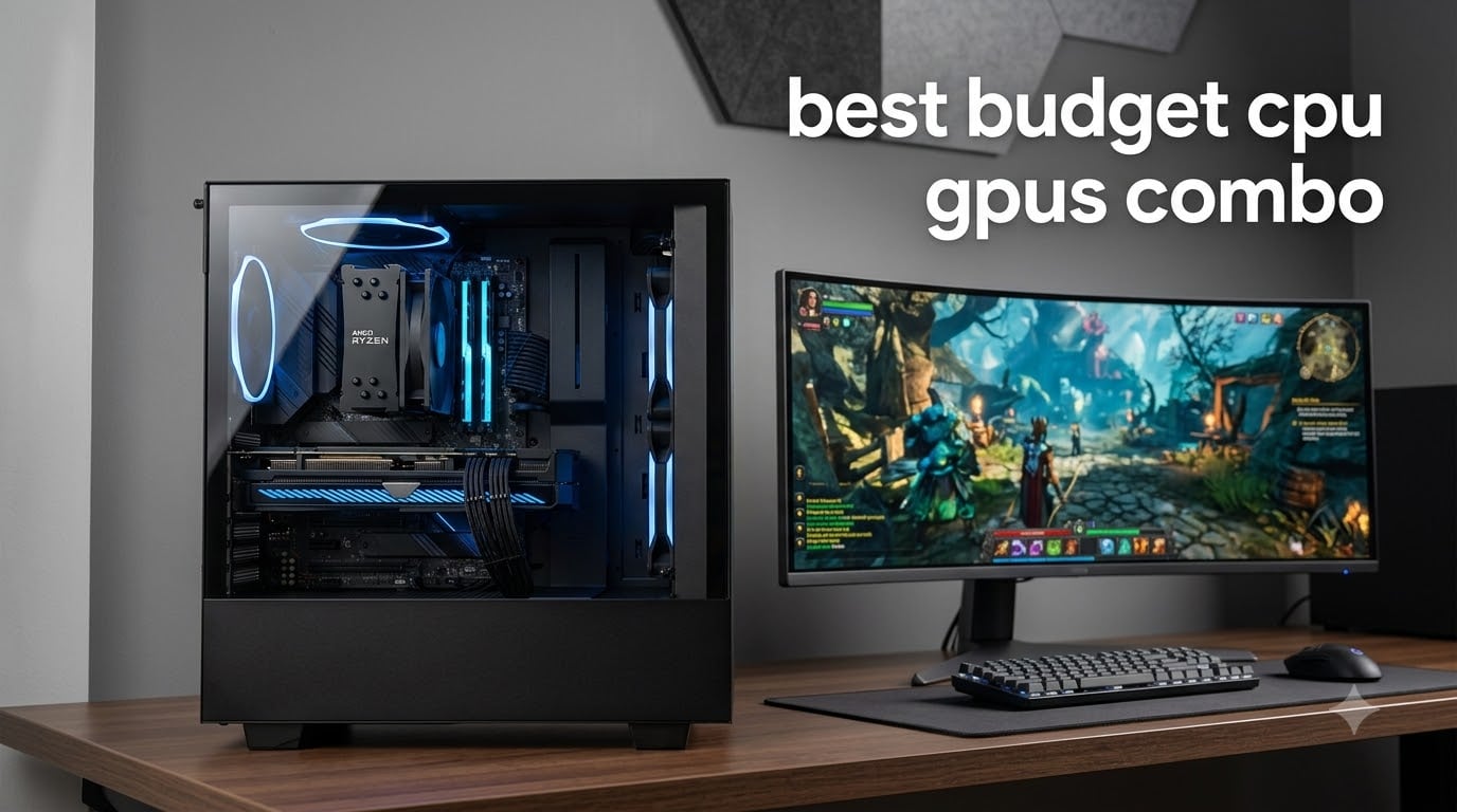 best budget cpu gpus combo