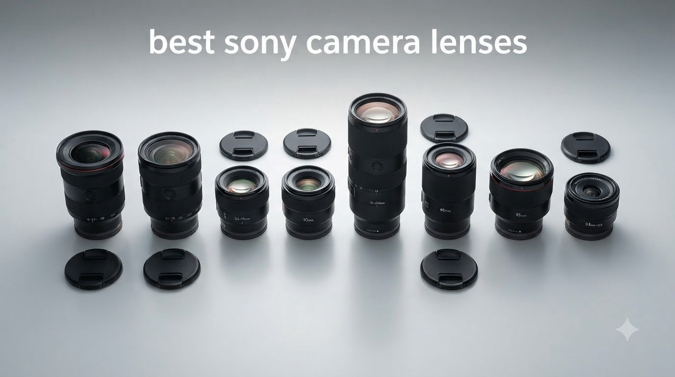 best sony camera lenses