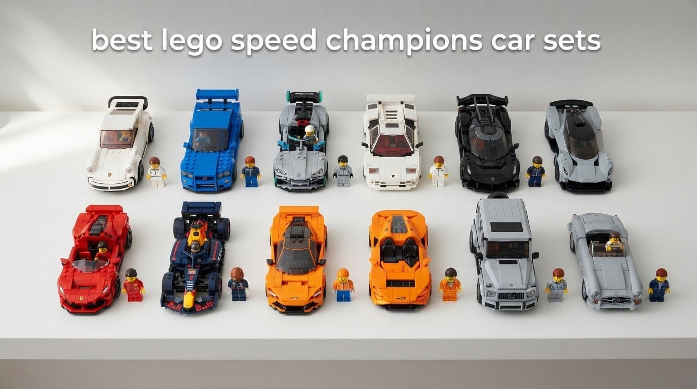 best lego speed champions car sets