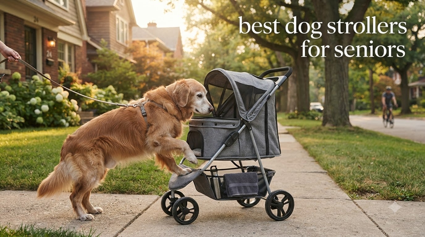 best dog strollers for seniors