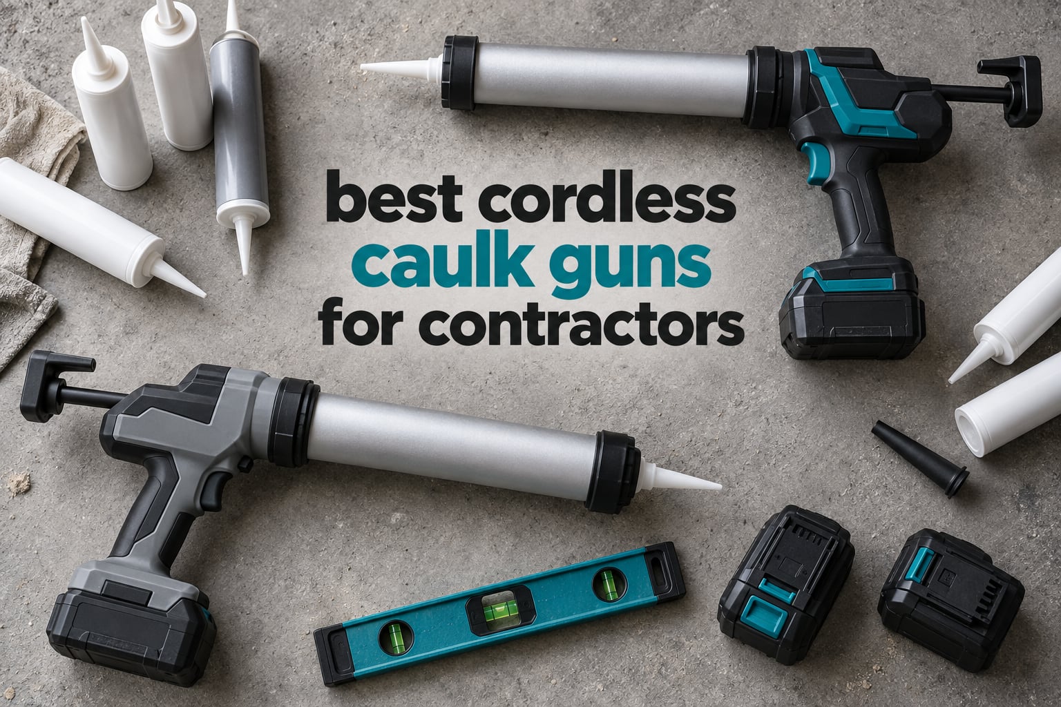 best cordless caulk guns for contractors