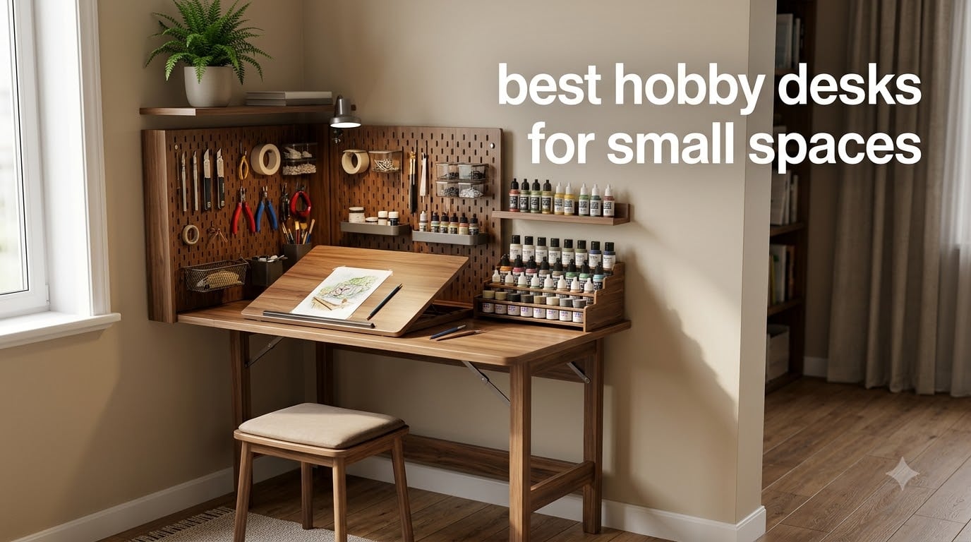 best hobby desks for small spaces