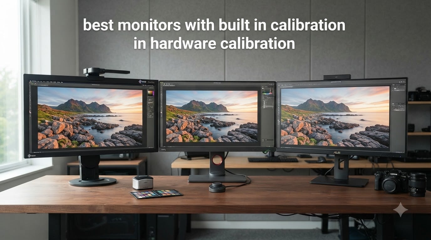 best monitors with built in calibration in hardware calibration