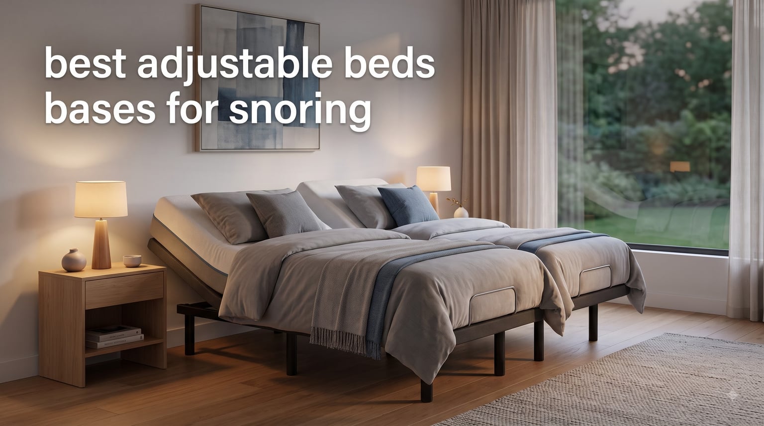 best adjustable beds bases for snoring