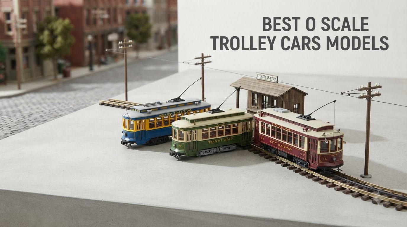best o scale trolley cars models