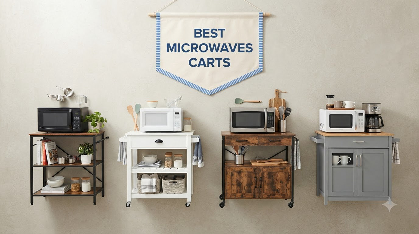 best microwaves carts