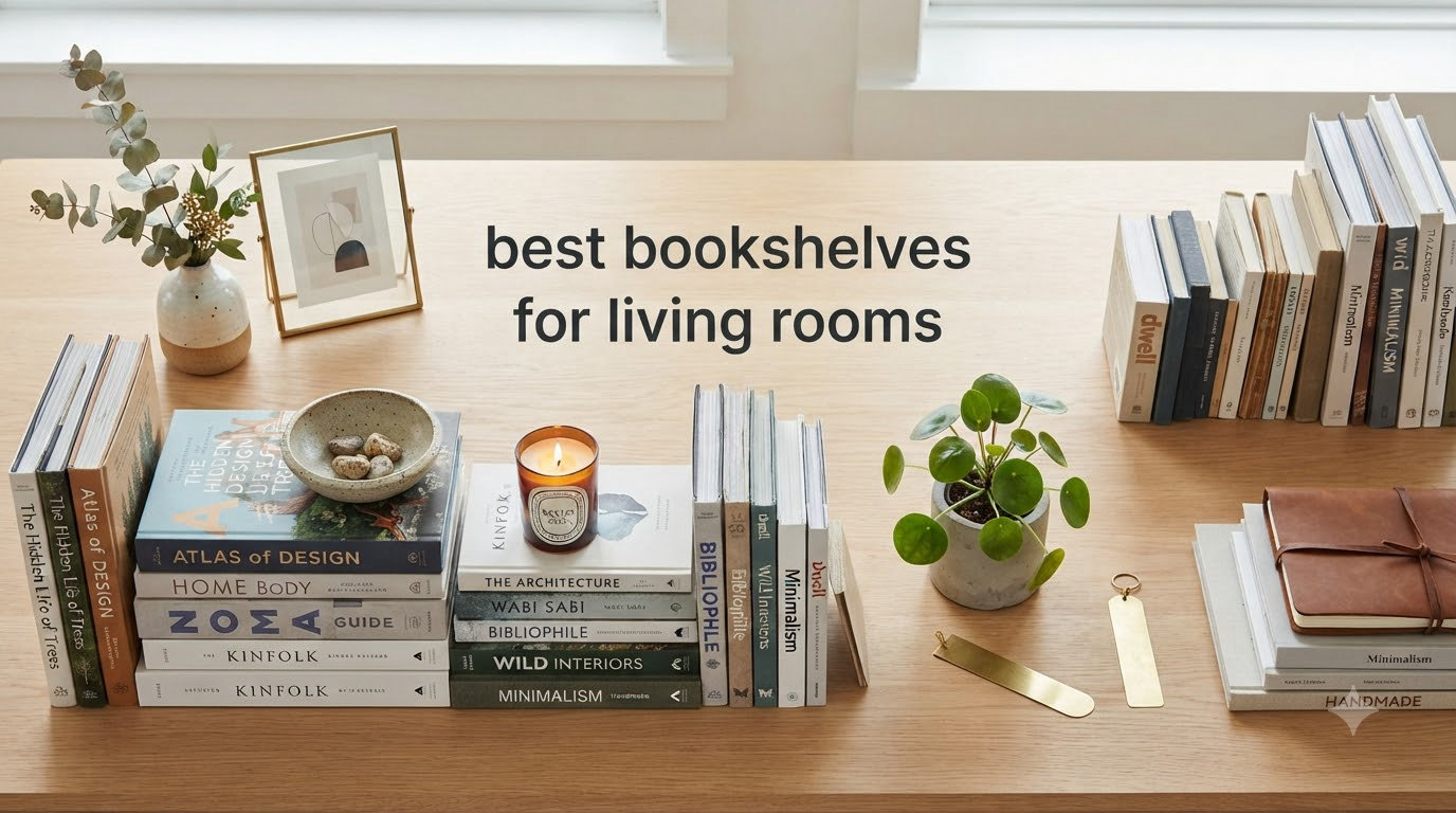 best bookshelves for living rooms