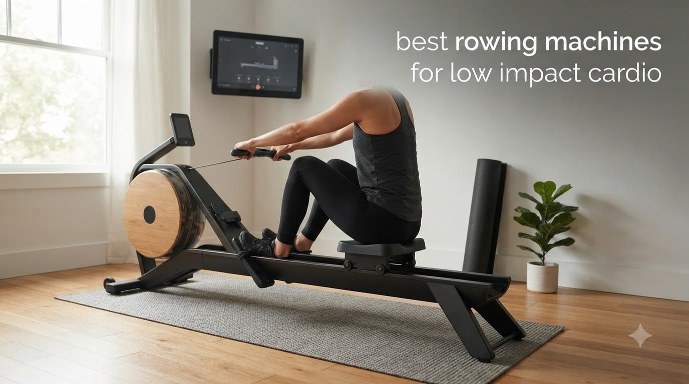 best rowing machines for low impact cardio