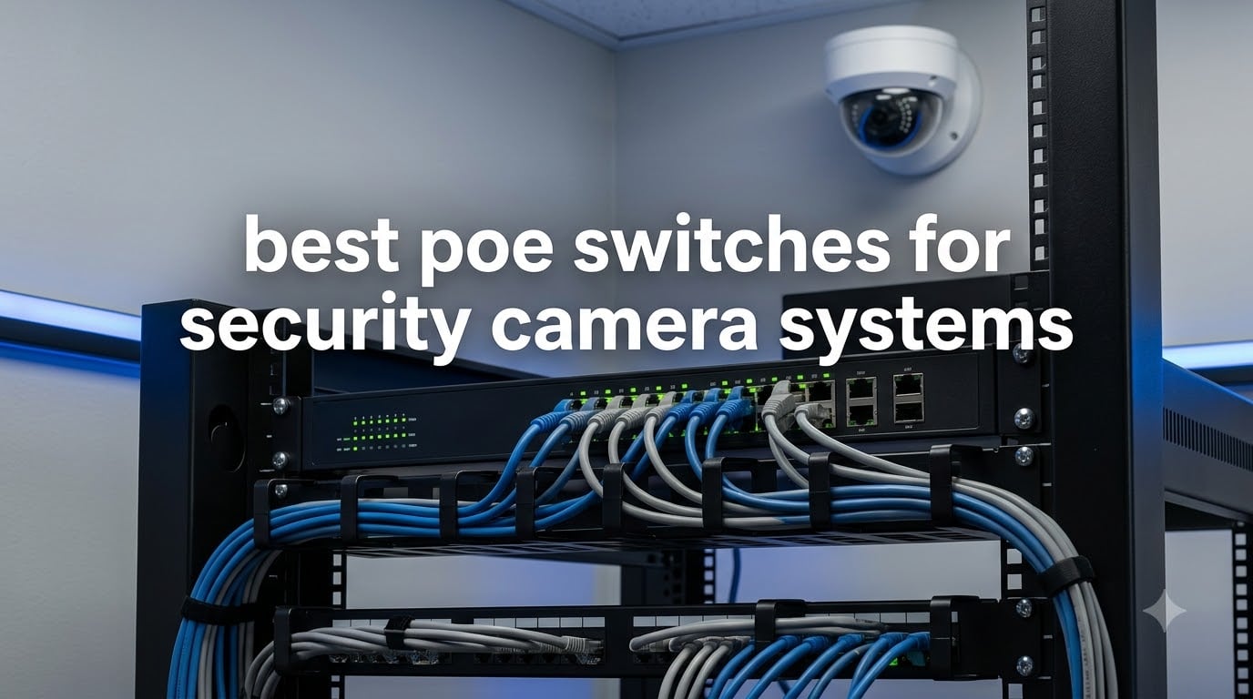 best poe switches for security camera systems