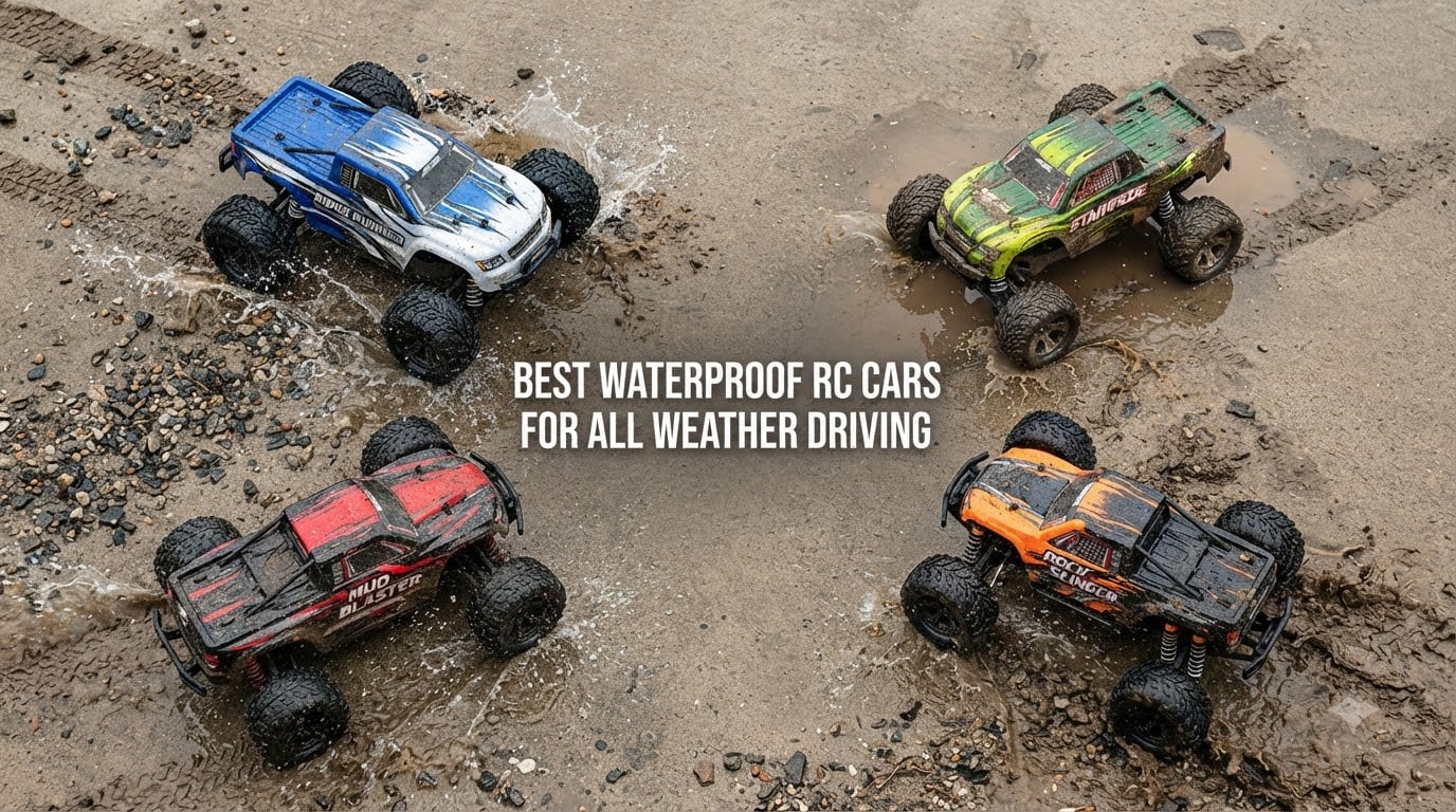 best waterproof rc cars for all weather driving
