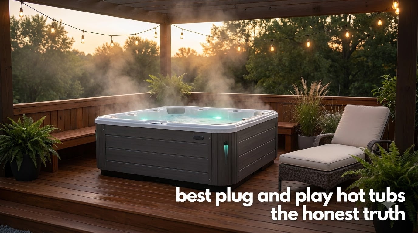 best plug and play hot tubs the honest truth