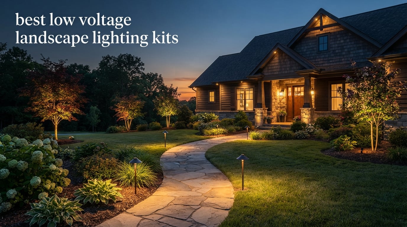 best low voltage landscape lighting kits