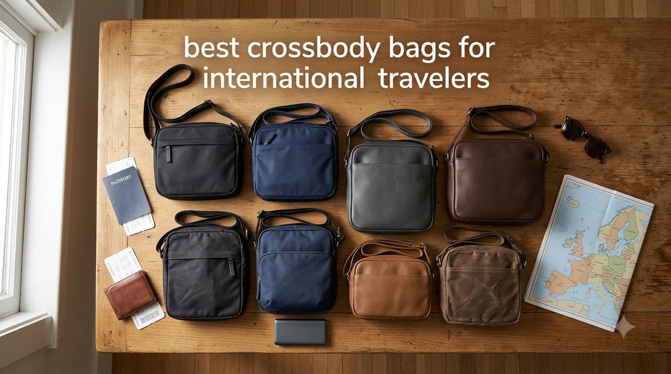best crossbody bags for international travelers