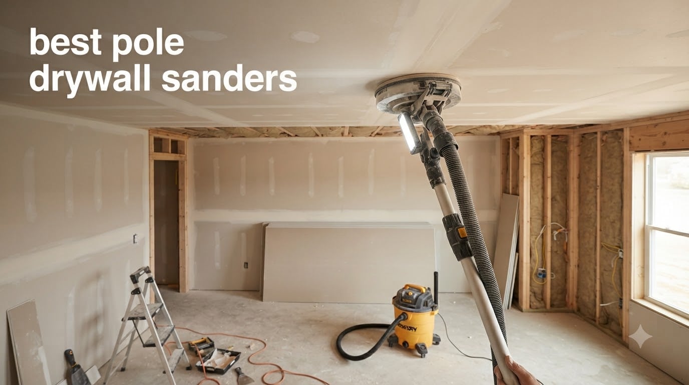 best pole drywall sanders