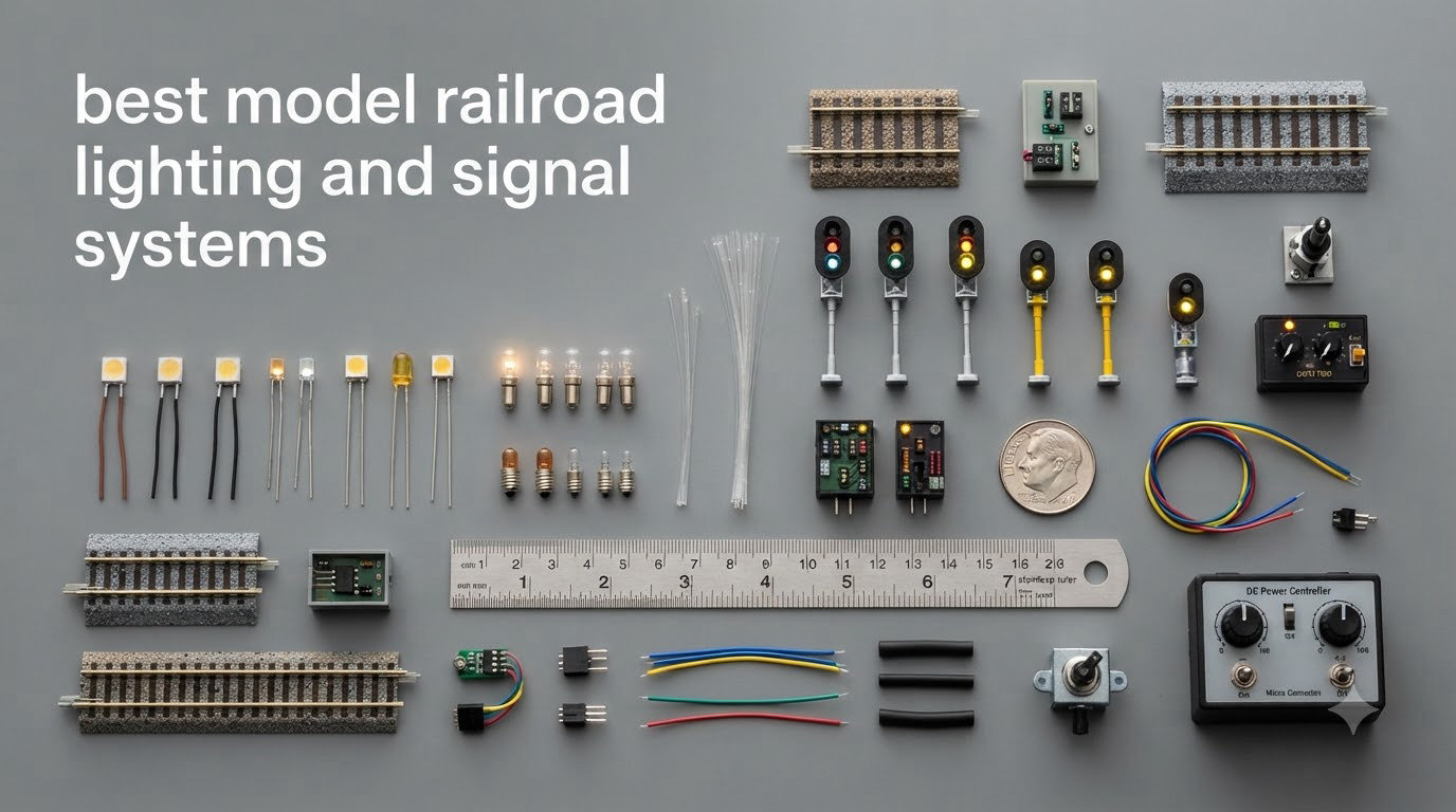 best model railroad lighting and signal systems