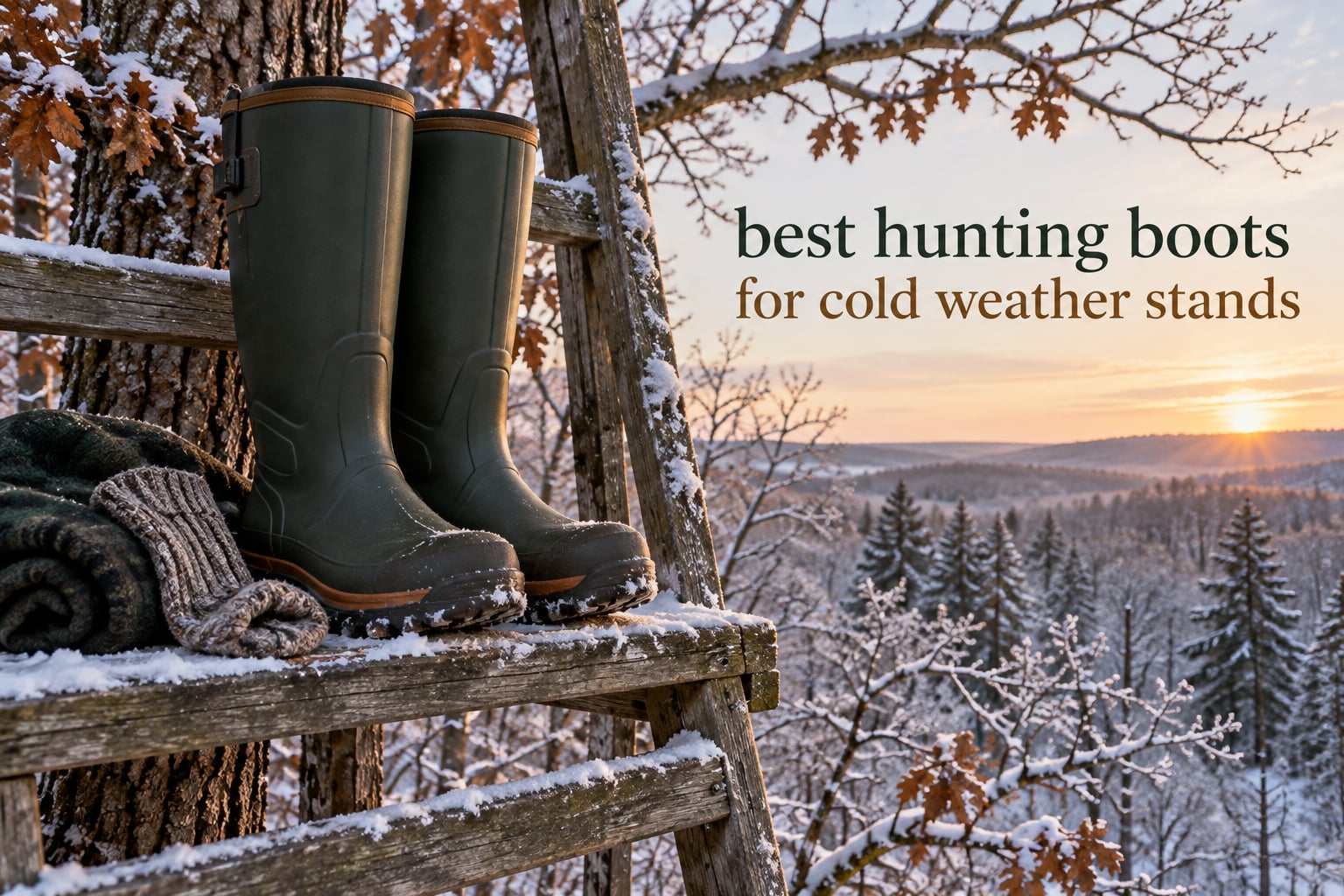 best hunting boots for cold weather stands