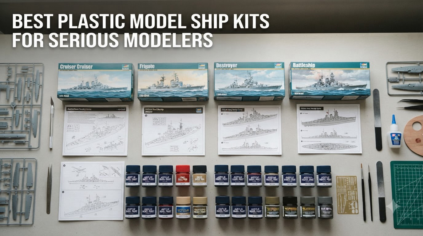 best plastic model ship kits for serious modelers