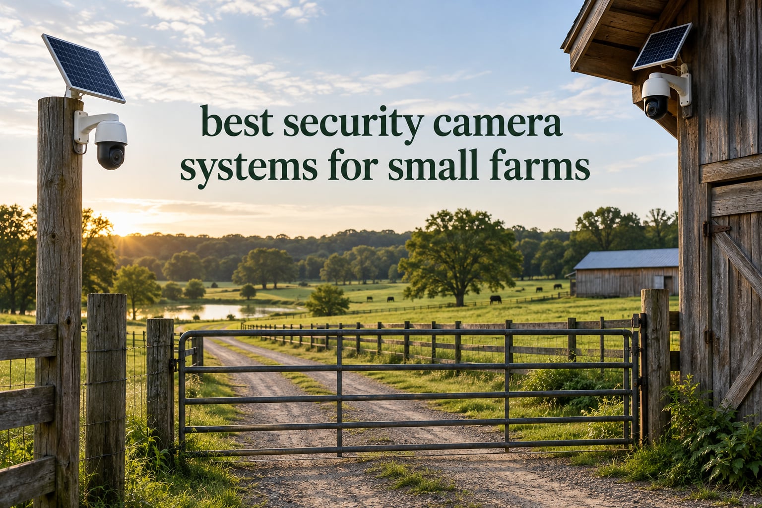 best security camera systems for small farms