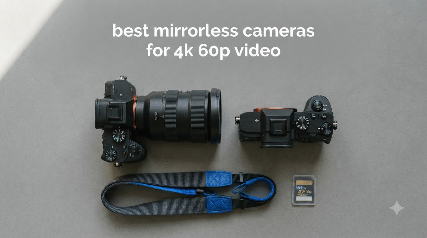 best mirrorless cameras for 4k 60p video