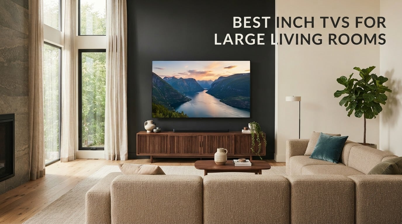 best 85 inch tvs for large living rooms