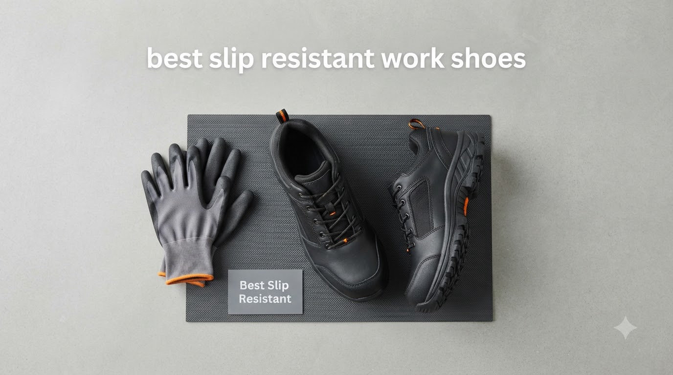 best slip resistant work shoes