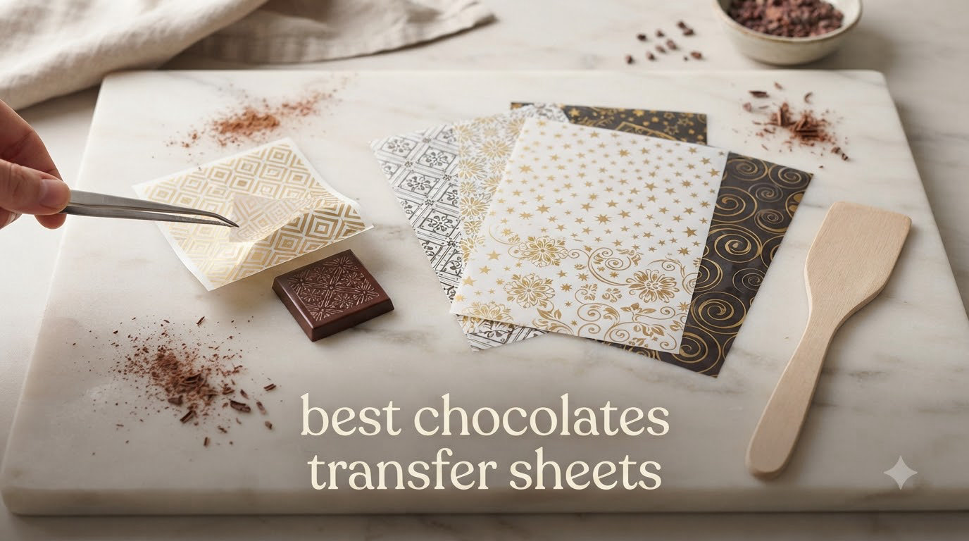 best chocolates transfer sheets