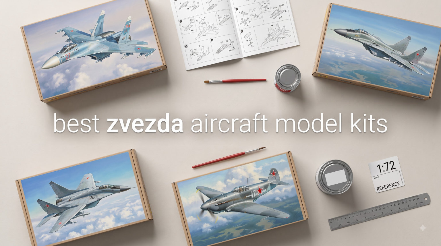 best zvezda aircraft model kits