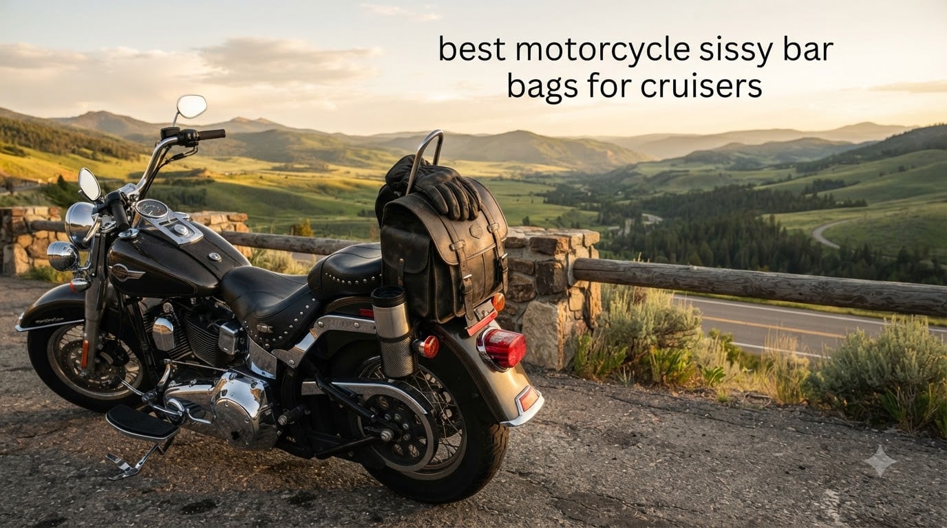 best motorcycle sissy bar bags for cruisers