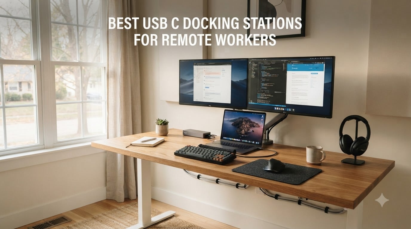 best usb c docking stations for remote workers