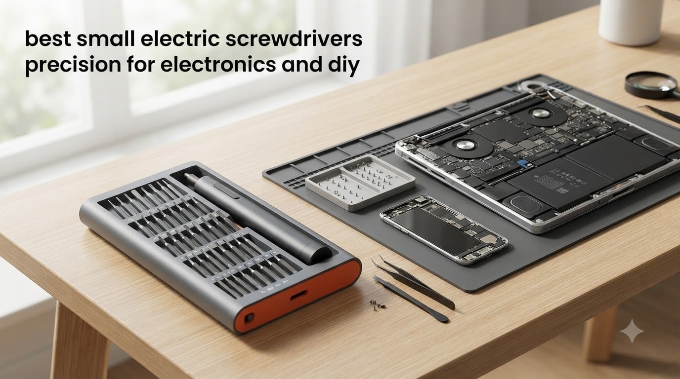 best small electric screwdrivers precision for electronics and diy