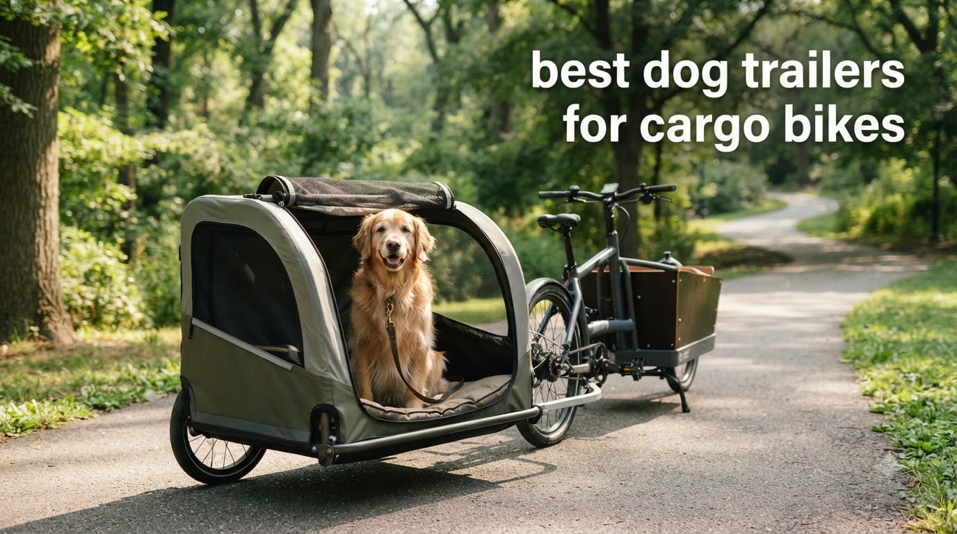 best dog trailers for cargo bikes