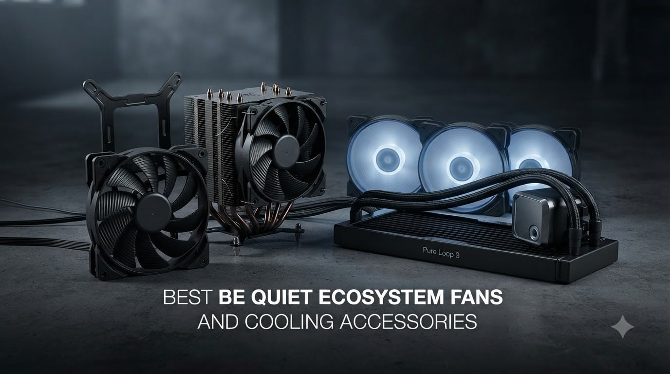 best be quiet ecosystem fans and cooling accessories