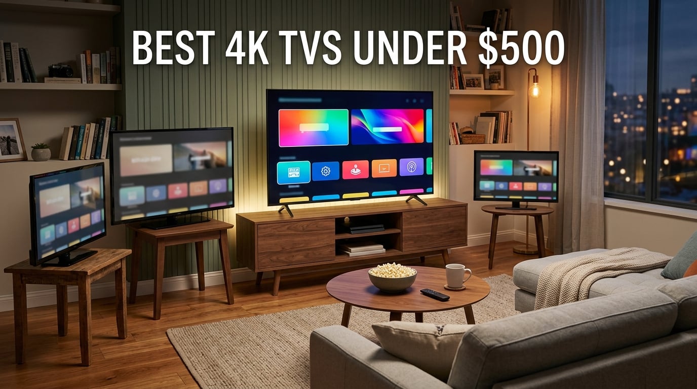 best 4k tvs under $500