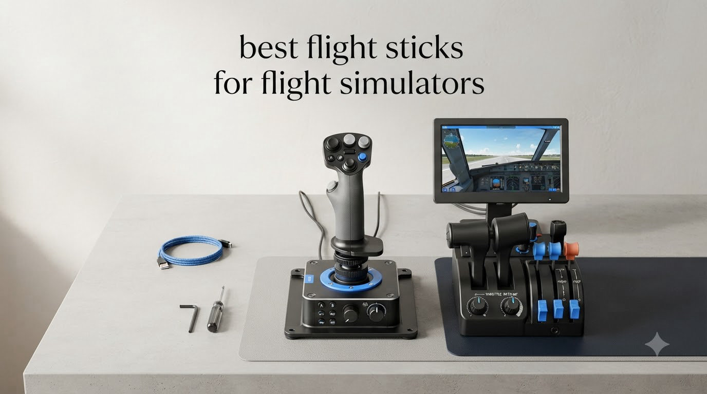 best flight sticks for flight simulators
