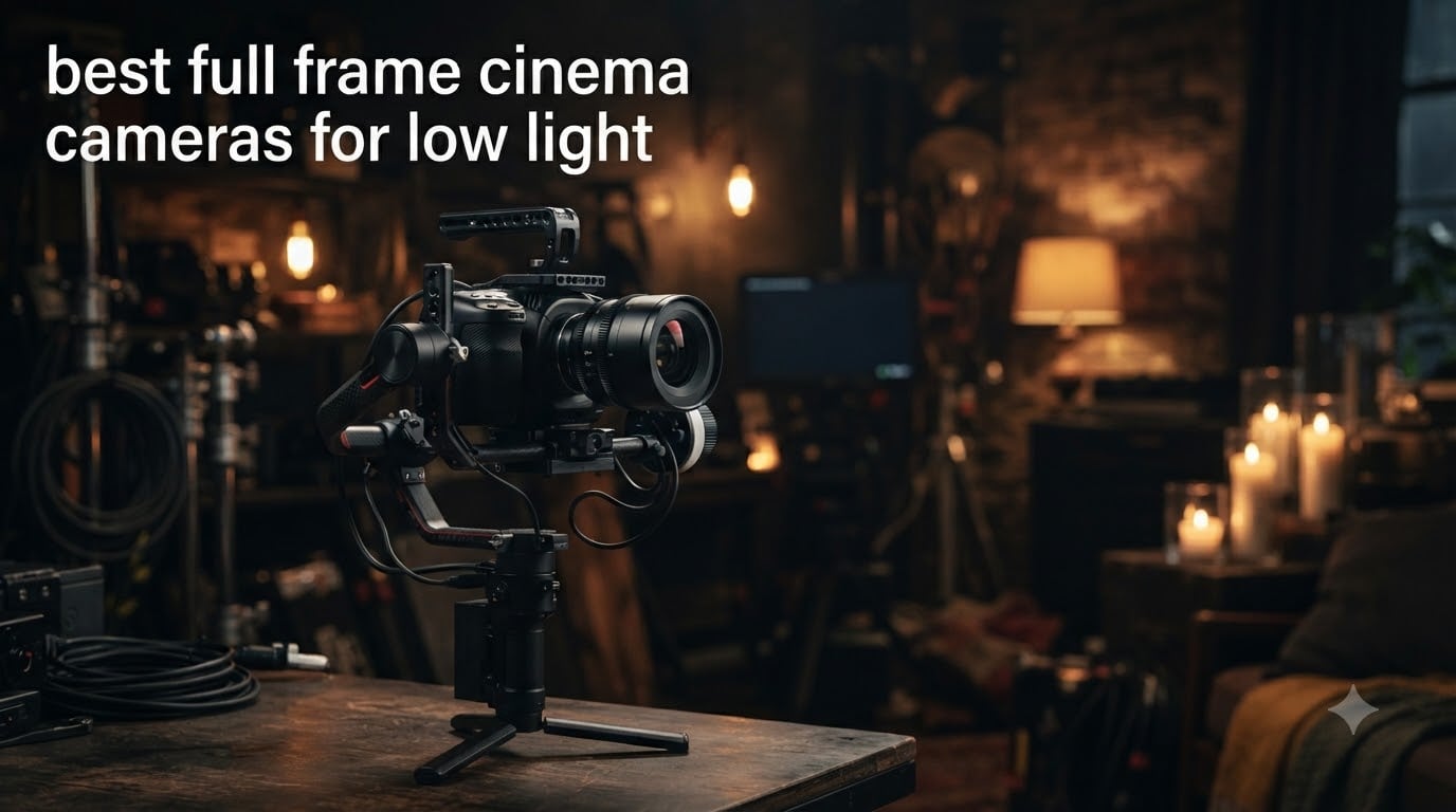 best full frame cinema cameras for low light