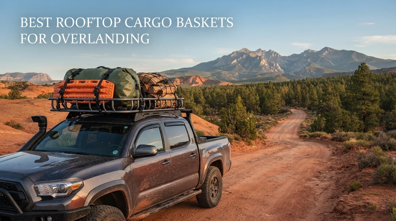 best rooftop cargo baskets for overlanding