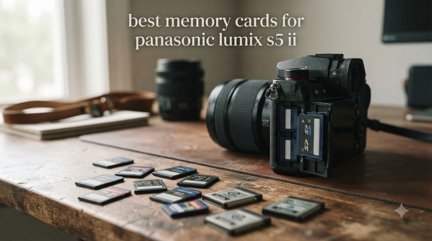 best memory cards for panasonic lumix s5 ii