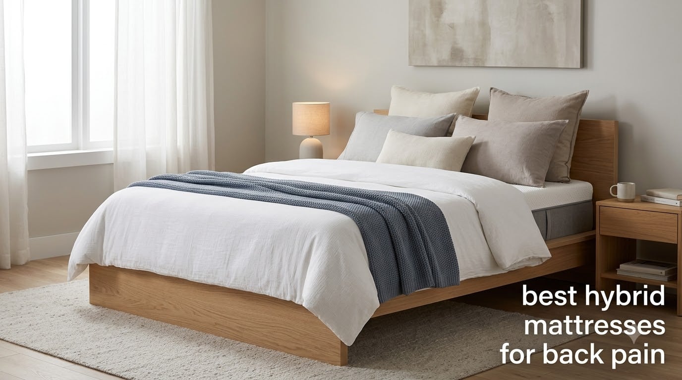 best hybrid mattresses for back pain